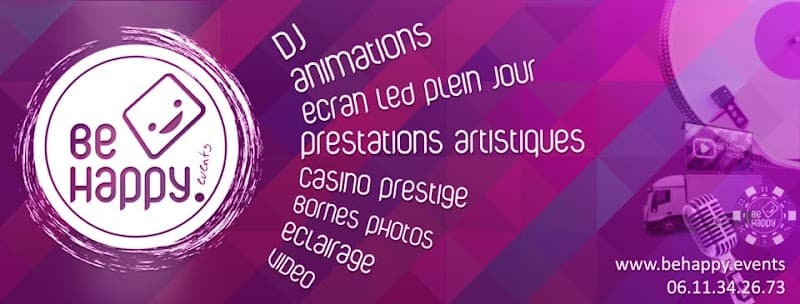 BE HAPPY, DJ à Saint-Hilaire-de-Riez