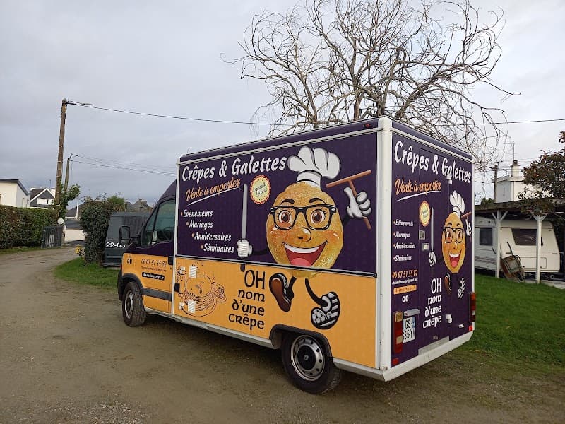 Foodtruck nom d'une crêpe ! Basée à Theix à côté de Vannes, food truck à Theix-Noyalo